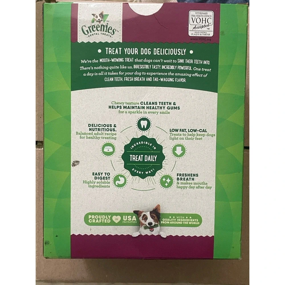 Weight Management Dog Treats Dental Care Chews 27 oz. Pack Natural Ingredients